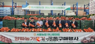 서울농협, 무안 양파 27톤 공동구매... 하나로마트 30% 할인판매