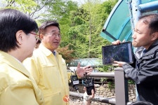 윤호중 장관, 인수천 불법 시설 현장 점검…정부 합동 감찰반 운영