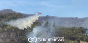 의성 산불, 인명 피해 15명 발생…진화율 55%로 진화 진행 중