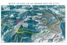 영동군, 청리~영동간 154kv 송전선로 경과지 변경 요구