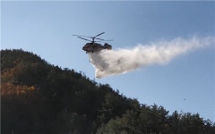 경북 상주 산불 1시간 15분 만에 진화완료