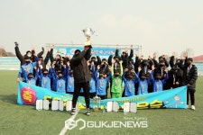 [금석배] 유현빈 해트트릭 폭발...FC해성U15,천안FMC 꺾고 저학년부 첫 정상 등극