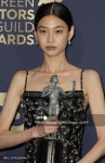 '오징어 게임' 정호연, SAG 여자 배우상 수상