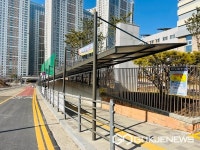 용인시 기흥구, 캐노피 설치로 안전하고 쾌적한 보행환경 제공