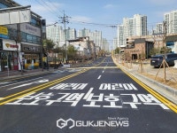 천안시, 신학기 맞춰 환서중 진입도로 조기 개통