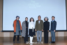 [GJ포토] 시니어 모델 응원 온 더룩오브더이어클래식 수상자 모델들