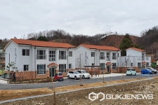 괴산군, 행복감물보금자리 주택 준공