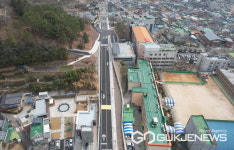 의령군 의령읍 가야~상동마을 구간 258m 도시계획도로 개통