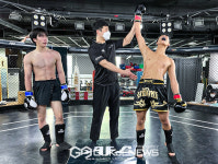 [GJ포토] 김민준, AFC 비기너스09 아마 MMA -66kg급 경기 판정승