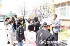 청주 석교초등학교, 아름다운 나라 꽃 무궁화 심기 행사 가져