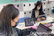 옥천여자중학교, 코로나 시대 원격수업 시스템 눈길