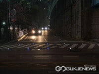 용인시 죽전3동, 도담마을 주공8단지 입구 등에 LED 신호등 설치