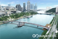 부산 랜드마크 보행교 수영강 휴먼브릿지 2025년 준공