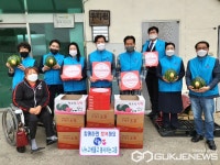 나누고 베풀고 봉사하는 그룹, 제42회 장애인의 날 맞아 두리원에서 나눔봉사