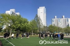 청주 원평중학교, 세대공감 게이트볼 행사 가져