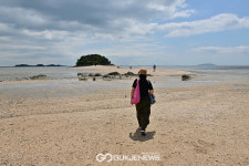 [국제포토] 목섬(항도) 향하는 시민