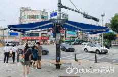 용인시 처인구, 폭염 대비 그늘막 128개 조기 운영 시작