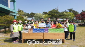 영주서부초 꿈 나눔 봉사동아리, 어버이날 카네이션 전달