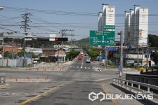 옥천읍 동부-서부지역 연결 도로 확장...정주 여건 개선 기대