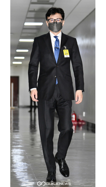 인사청문회 출석하는 한동훈 법무부 장관 후보자