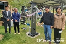 김제미도상사 한갑수 대표, 1000만원 상당 야외 운동기구 기부 훈훈 