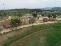 남원시 요천 생태습지 공원 주말 방문객 성시