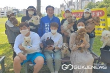 송기섭 진천군수 후보, 반려동물 테마파크 조성 의견 교환