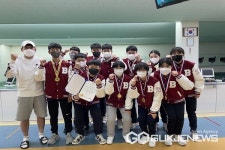 청주 복대중학교, 44회 충무기 전국 사격대회 두각