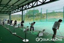 진천 구정초등학교,  온마을 가족 행복 골프 교실 운영