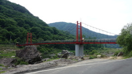 순창군, 장군목 새로워진 현수교