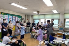 청주 새터초등학교, 학부모 초청 공개 수업 실시