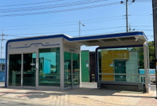 여수시, 화양면 나진리 친환경 스마트 시내버스정류소 준공