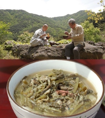 '한국인의 밥상' 나물한상 촬영지...MC 최불암 나이 화제