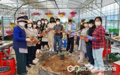 충주시농업기술센터, 생활원예교육 큰 호응