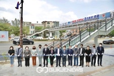 천안시, 불당동 보행육교 설치공사 준공식 개최
