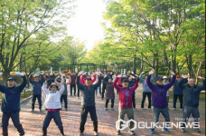 용인시 수지구, 건강 기체조 교실 무료 운영
