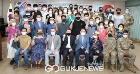 사)동두천시종합자원봉사센터, 한·미 영어마을... 성인 영어회화반 운영
