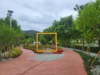 양구군, 한반도섬 내에 무궁화동산 조성 완료