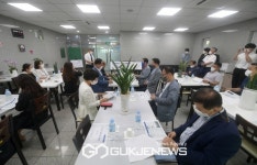 새로운 오산시대 준비위원회, 오산시립쉼터공원 등 사업현장 방문