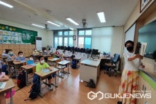 보은 동광초등학교, 북나레이터 맘 활동 개시