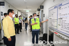 이현재 하남시장, 하남풍산역 화재사고 현장점검