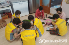 의령군노인회 2개 노인자원봉사단, 환경정화 앞장