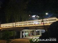 용인시 죽전1동, 안대지천교 35m 구간에 LED 조명 설치