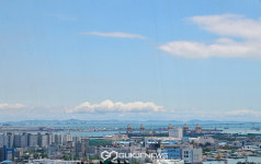 [국제포토] 월미공원 정상에서 바라본 인천대교