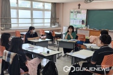 음성교육청, 매괴고 수업량 유연화 활동 기간 교육과정박람회 개최