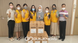 영주아리랑로타리클럽-영주시종합사회복지관 업무협약 및 사랑의 후원물품전달