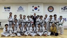 홍문표 국회의원 태권도연맹 총재, 실버태권도 저변확대 앞장
