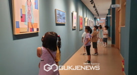 영주동부초등학교, 2022 학교안 작은 미술관 사업 추진