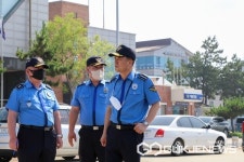 이철우 군산해양경찰서장, 치안현장 점검 나서