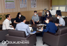 하윤수 부산교육감, 명지 신도시 등 과밀학급 학교 방문